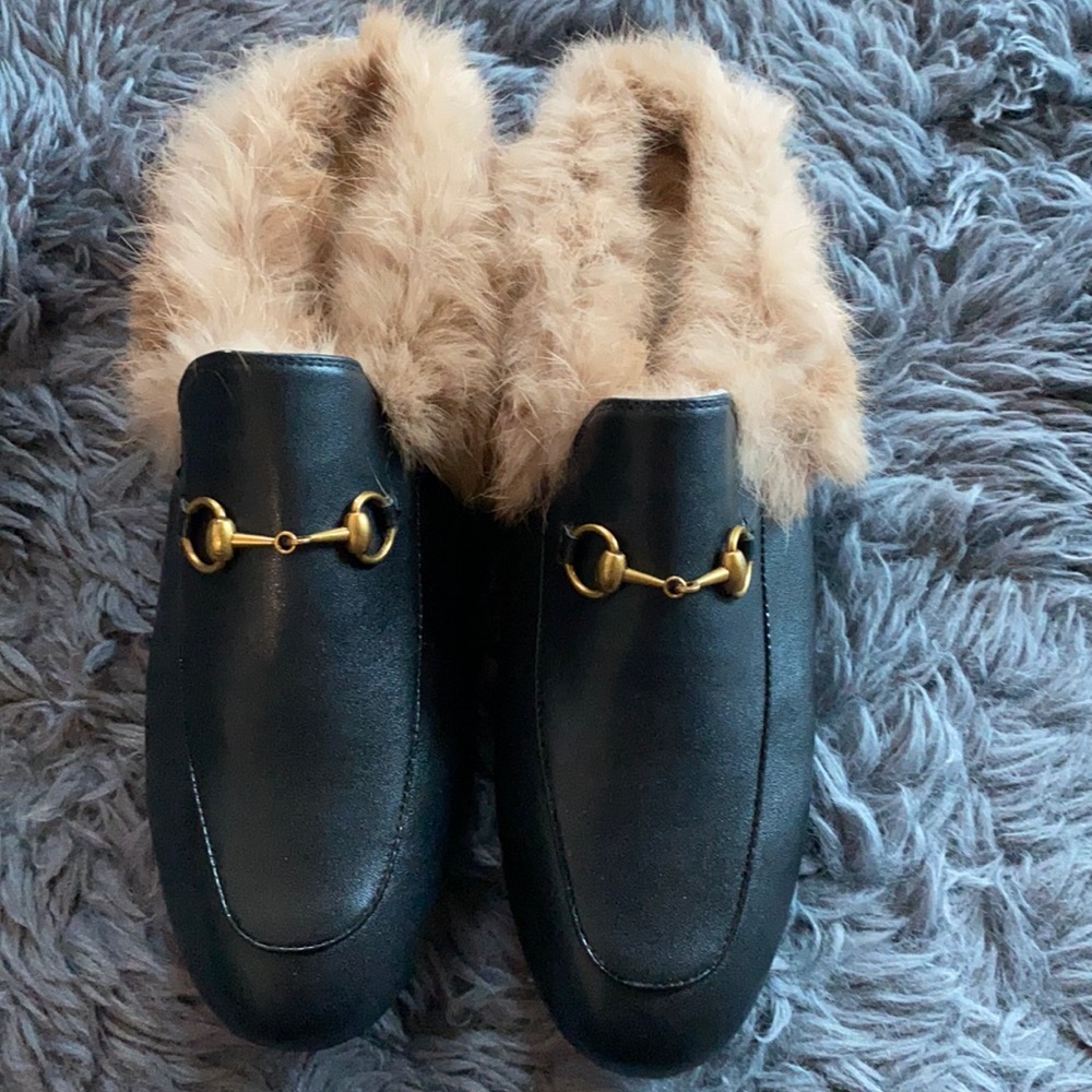 GEEDIAR Leather Mules
